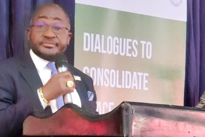 Minister Dee Maxwell Saah Kemayah