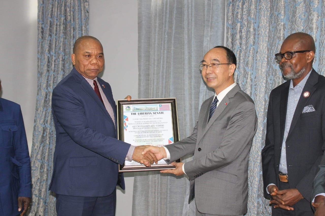 'Liberia Will Continue One-China Policy' – Senate Pro-Tempore Assures Outgoing Chinese Ambassador – FrontPageAfrica - Vimarsana News