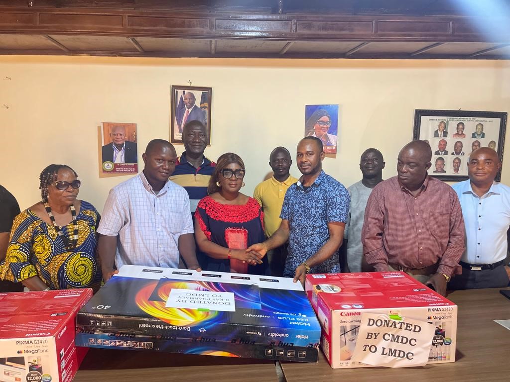 Clinical Medical Lab and Diagnostic Center, BK Pharmacy Donate to the Liberia Medical and Dental Council - Vimarsana News