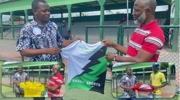 Promise Fulfilled: Nugba Sports Donates Jerseys to LIYOFA FC and New Kru Town Subcommittee