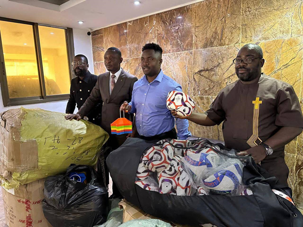 Kuoh To Supply Sporting Equipment to Liberian Clubs