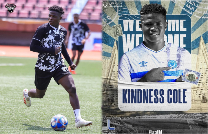 Sudanese Giants Al Hilal Secure Signature of Liberia’s Teen Sensation Kindness Cole