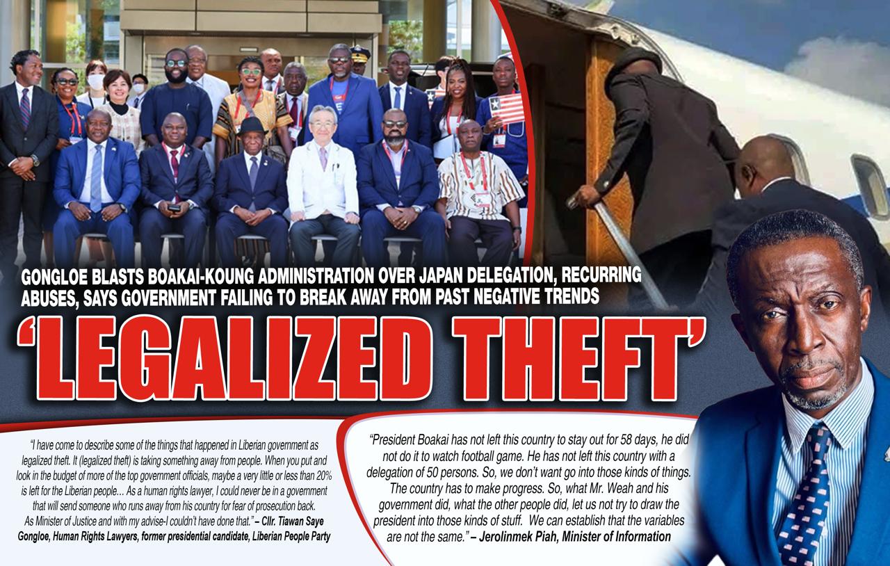 Liberia: Gongloe Criticizes Boakai-Koung Administration Over Japan Trip, Says Government Repeating Past Mistakes 