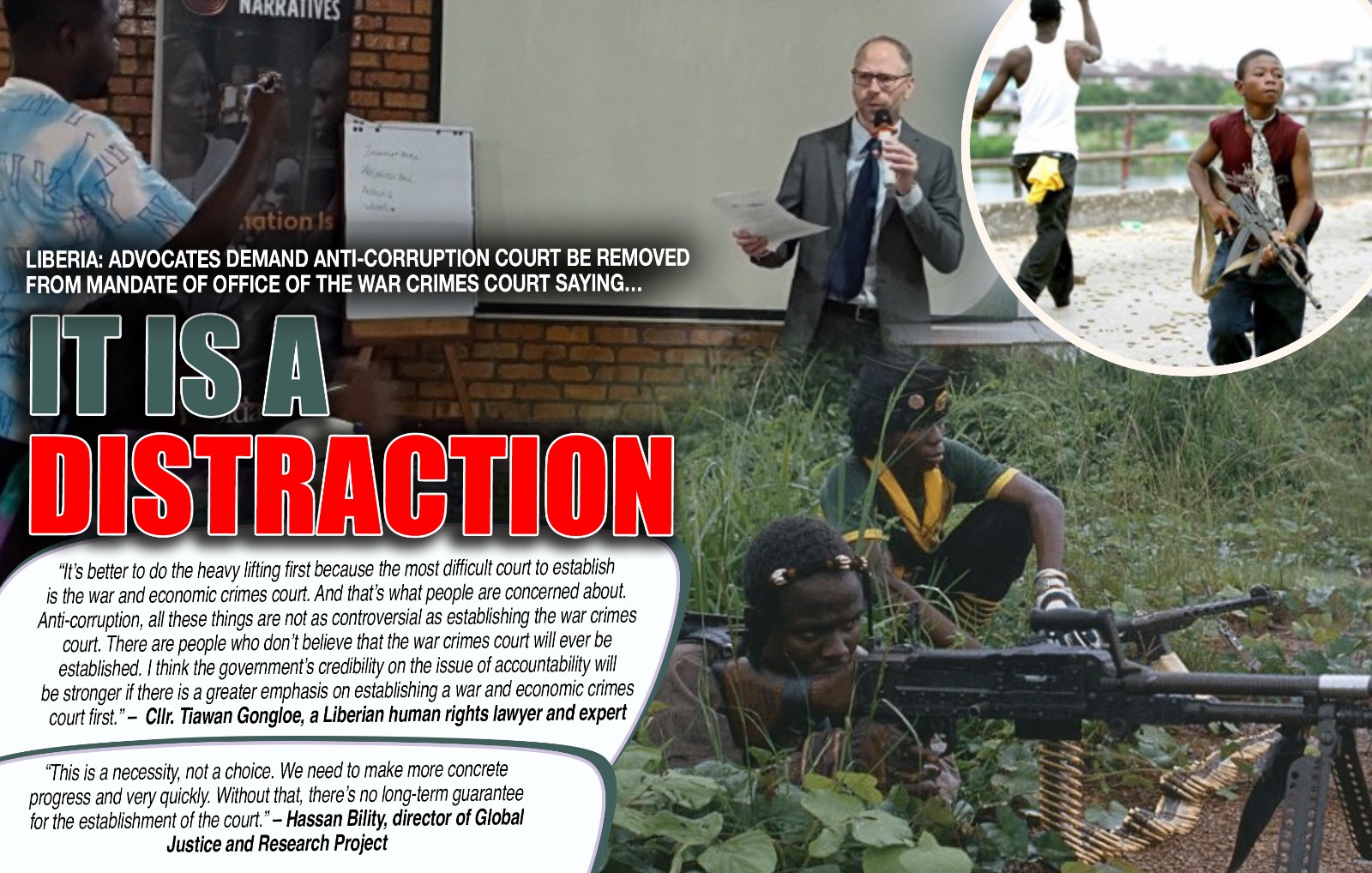 Liberia: Advocates Demand Anti-Corruption Court Be Removed from Mandate of Office of The War Crimes Court Saying It Is A Distraction
