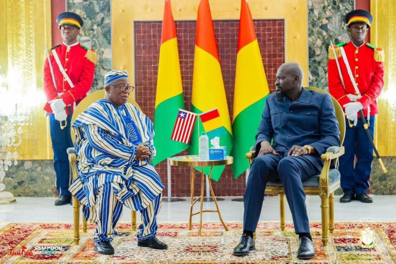 Liberia: Ambassador Forkpa Gizzie Presents Credentials to Guinean President Dousbouya