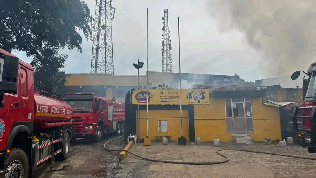 Blaze contained from main buildings