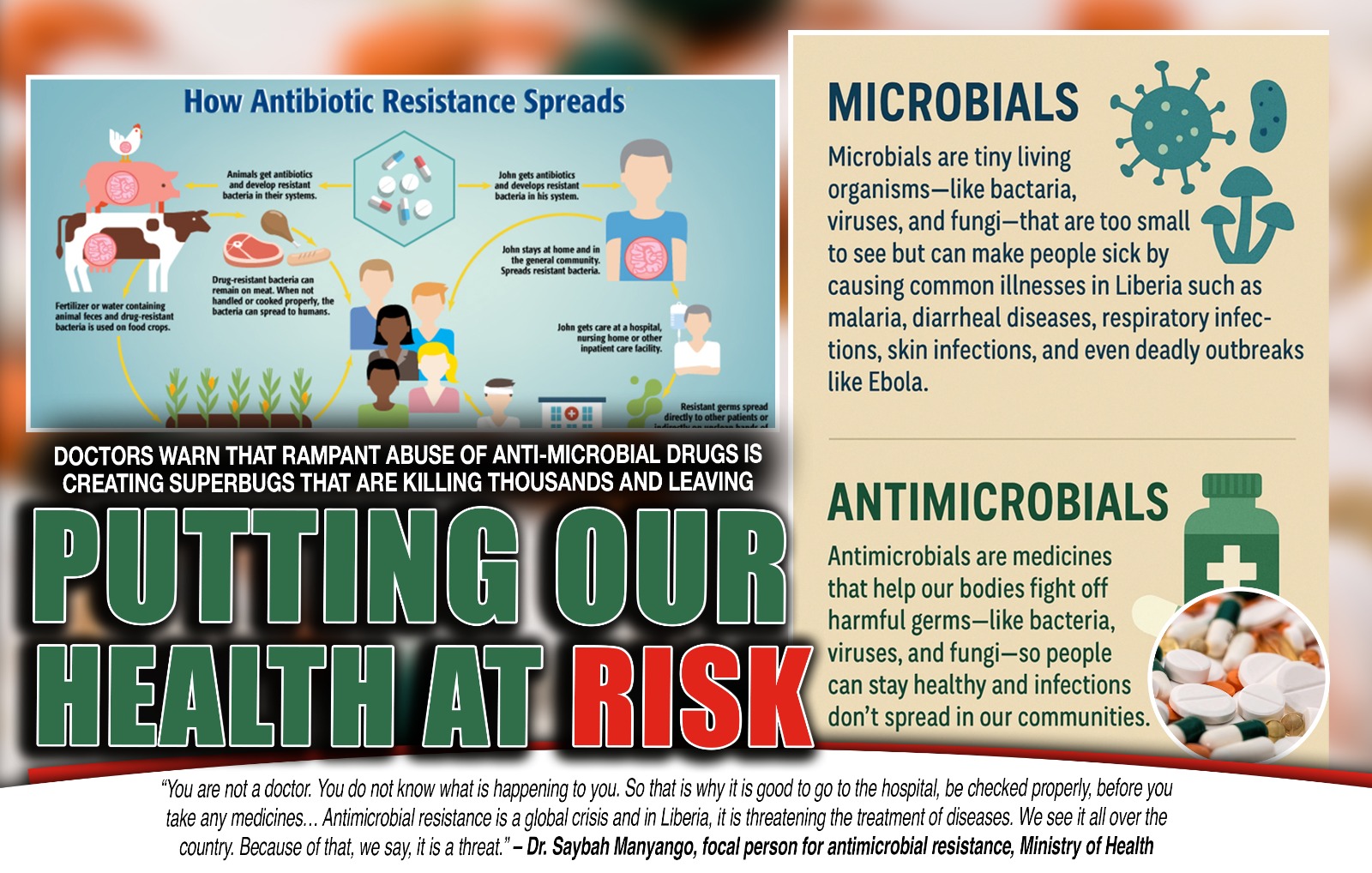 Liberia: Doctors Warn that Rampant Abuse of Anti-Microbial Drugs Is Creating Superbugs That Are Killing Thousands and Leaving Sick People Defenseless