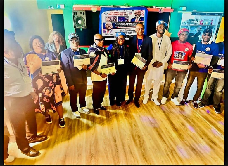 CDC-Europe Ends 2025 Ghent Convention with Induction of New Leadership –‘Madiba’ Presides as Chairman Massaquoi Rallies Members for Unity Ahead of 2029