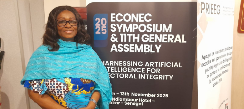 “NEC Liberia Chairperson Joins ECONEC 2025 Symposium in Dakar to Discuss AI Innovations in Electoral Integrity”