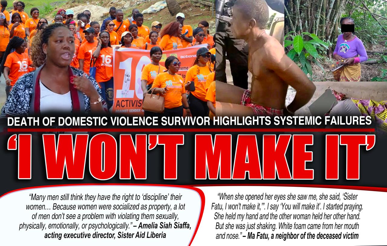 Liberia: Death of Domestic Violence Survivor Highlights Systemic Failures