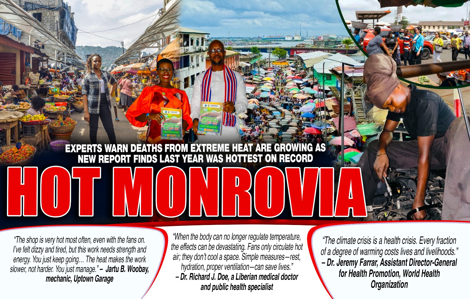 Liberia: Experts Warn Deaths From Extreme Heat Are Growing as New Report Finds Last Year Was Hottest on Record