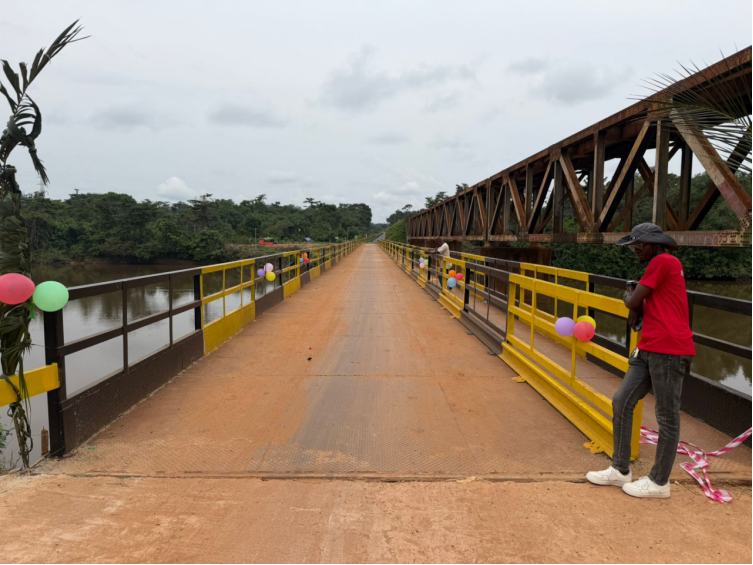 Liberia: ArcelorMittal Liberia Reopens Rehabilitated St. John Bridge, Restoring Safe Passage Between Three Counties