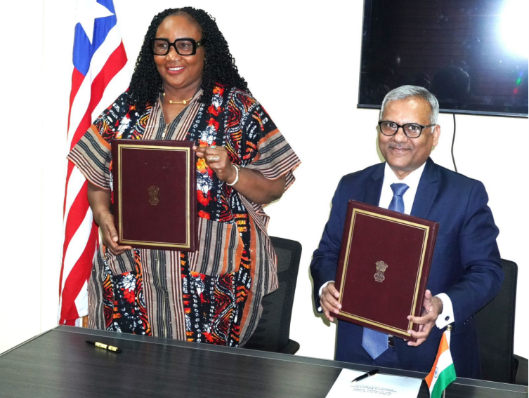 Liberia and India Strengthen Pharmaceutical Cooperation Through New Memorandum of Understanding