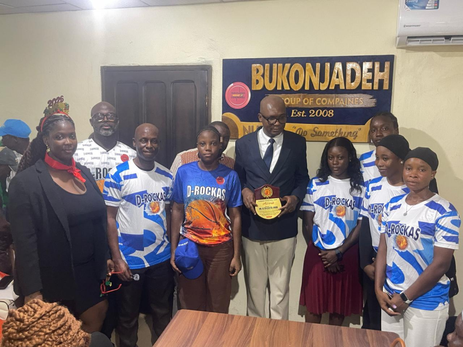 D. Rockas Female Basketball Team Honors Bukonjadeh CEO for Sustained Sponsorship