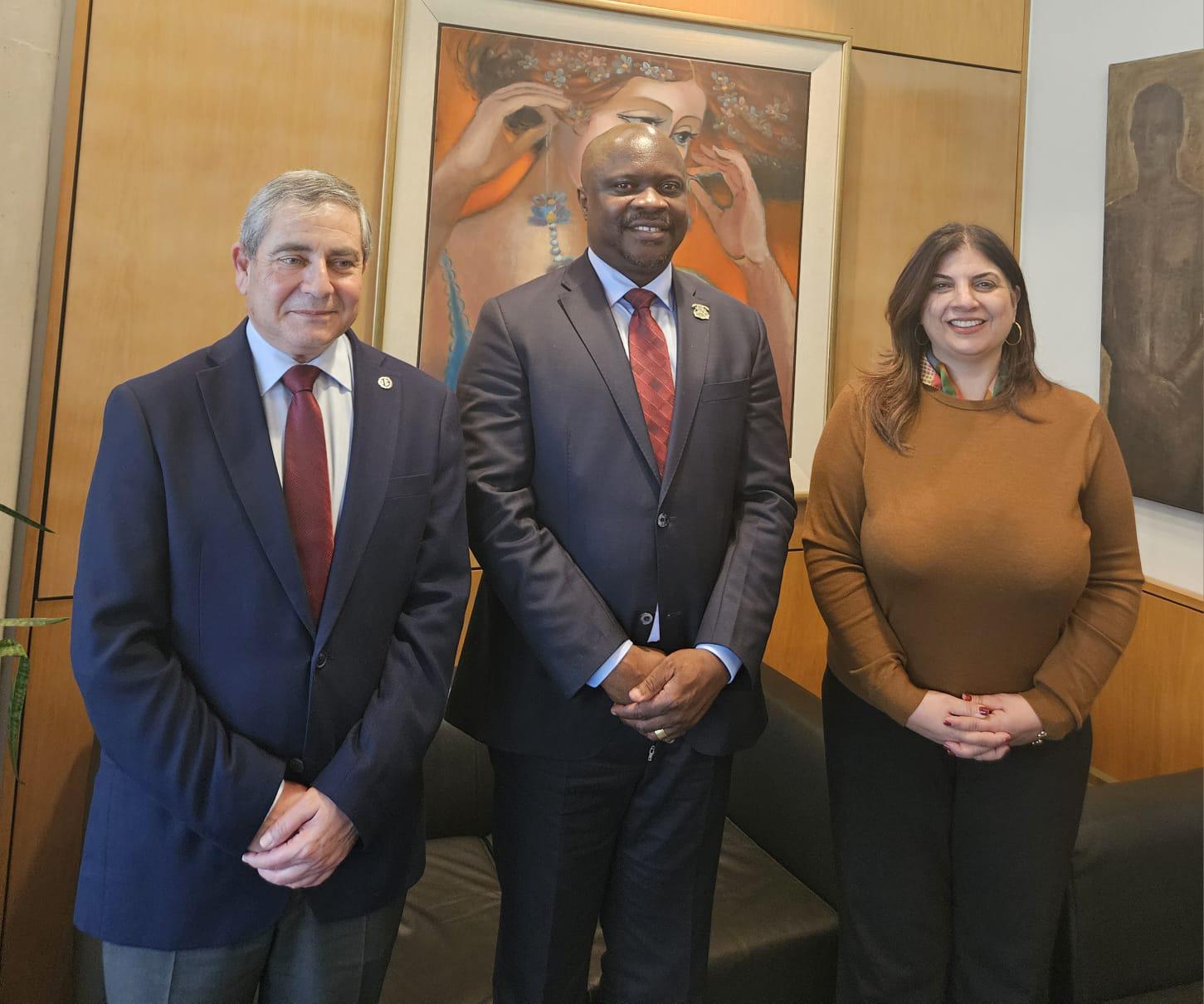 Liberia, Cyprus Universities Move Toward Academic Partnership as Ambassador Yorlay Meets UCy Rector