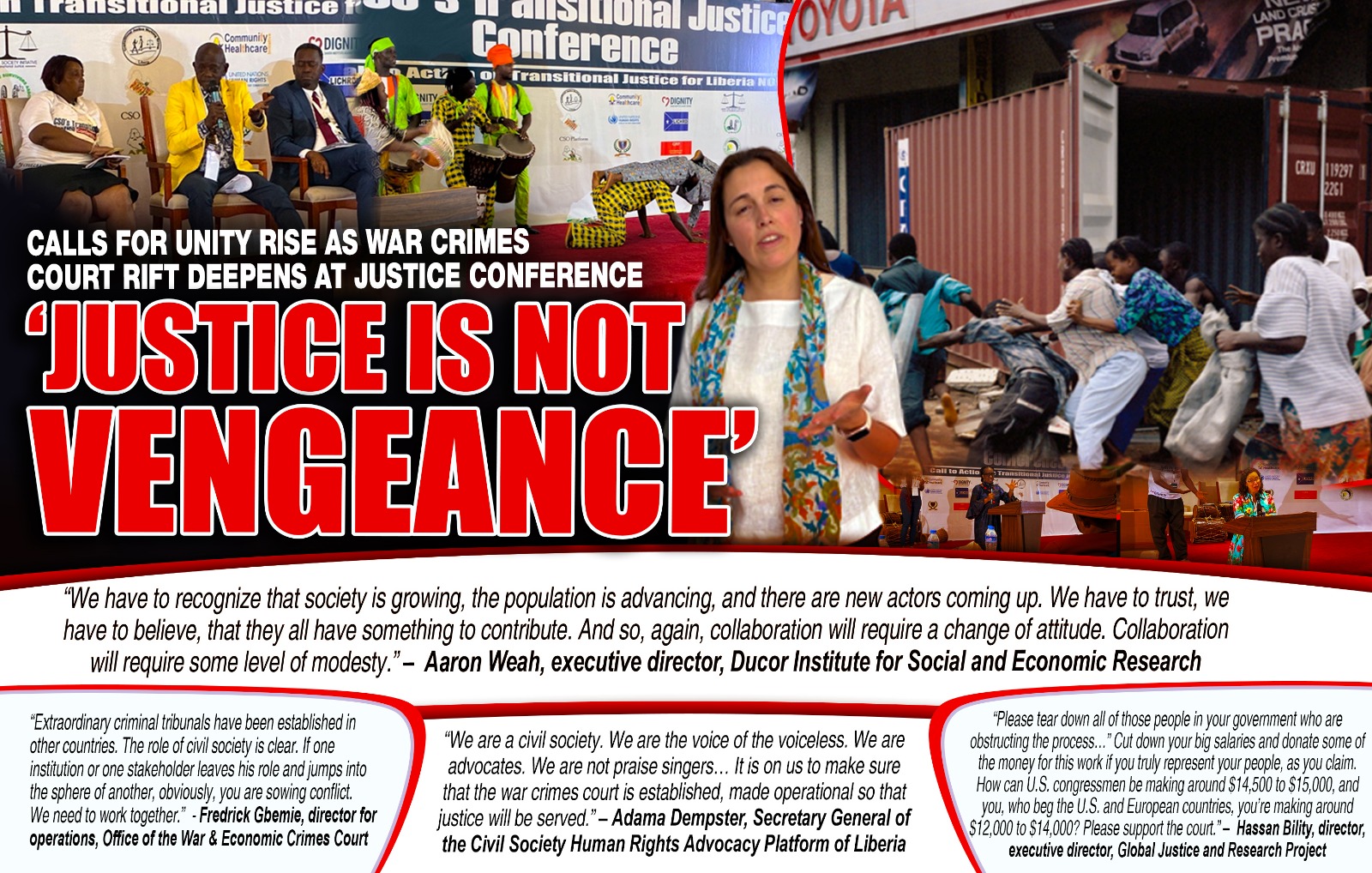 Liberia: Calls for Unity Rise as War Crimes Court Rift Deepens at Justice Conference