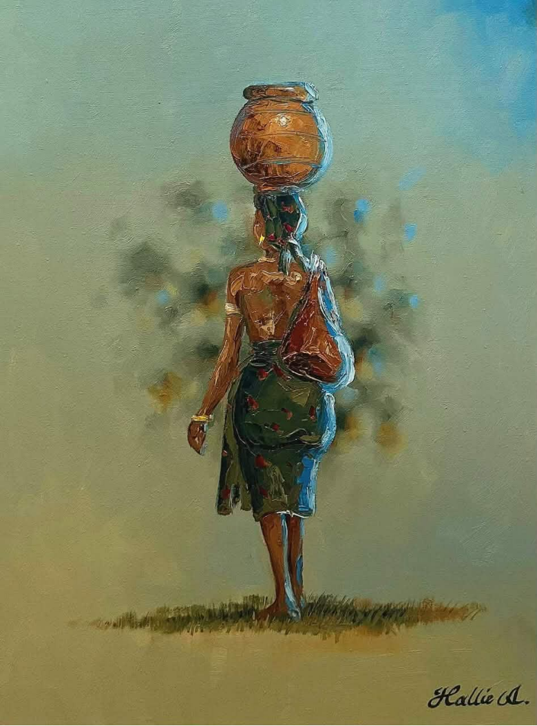 Liberian Painter Makes Headway In Canada