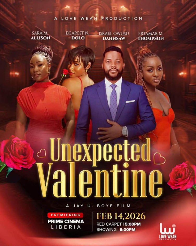 Liberian Actors Headline As ‘Unexpected Valentine’ Premieres at TM Mall on Valentine’s Day