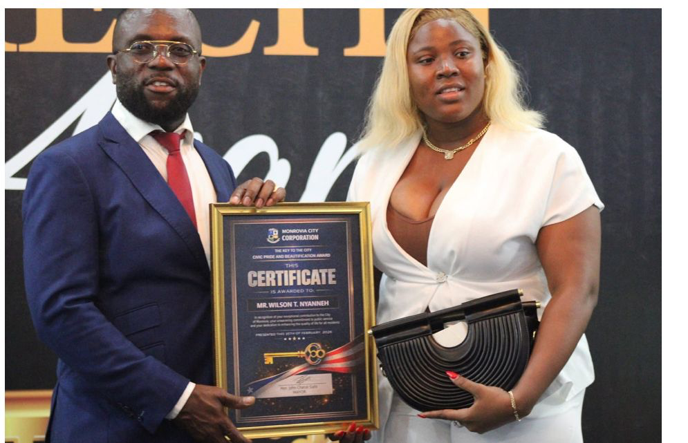 Liberia: MCC Honors Nyanneh with Key to the City