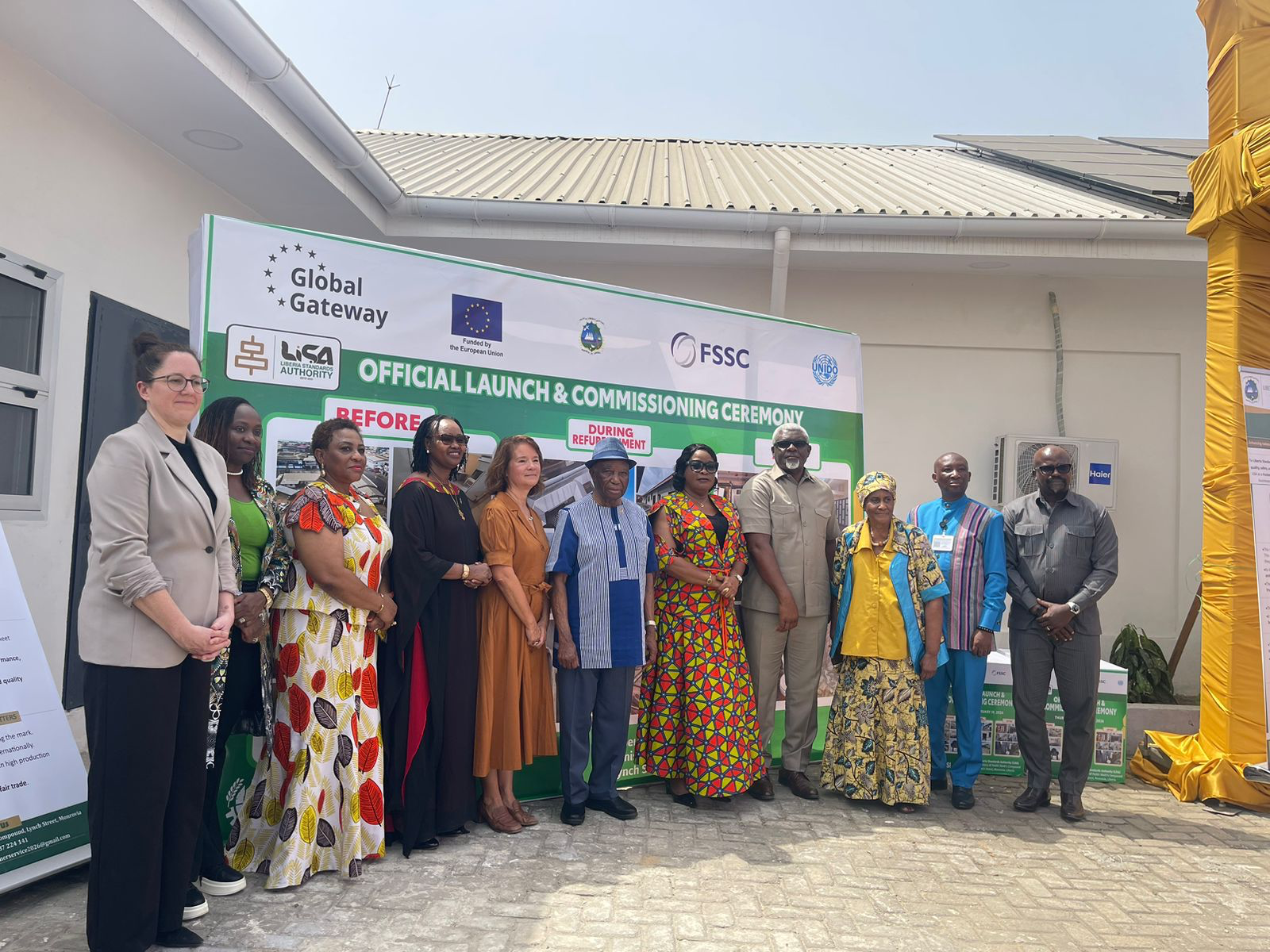Liberia Steps Up Trade Standards as President Boakai Commissions Modern LiSA Headquarters, Laboratories