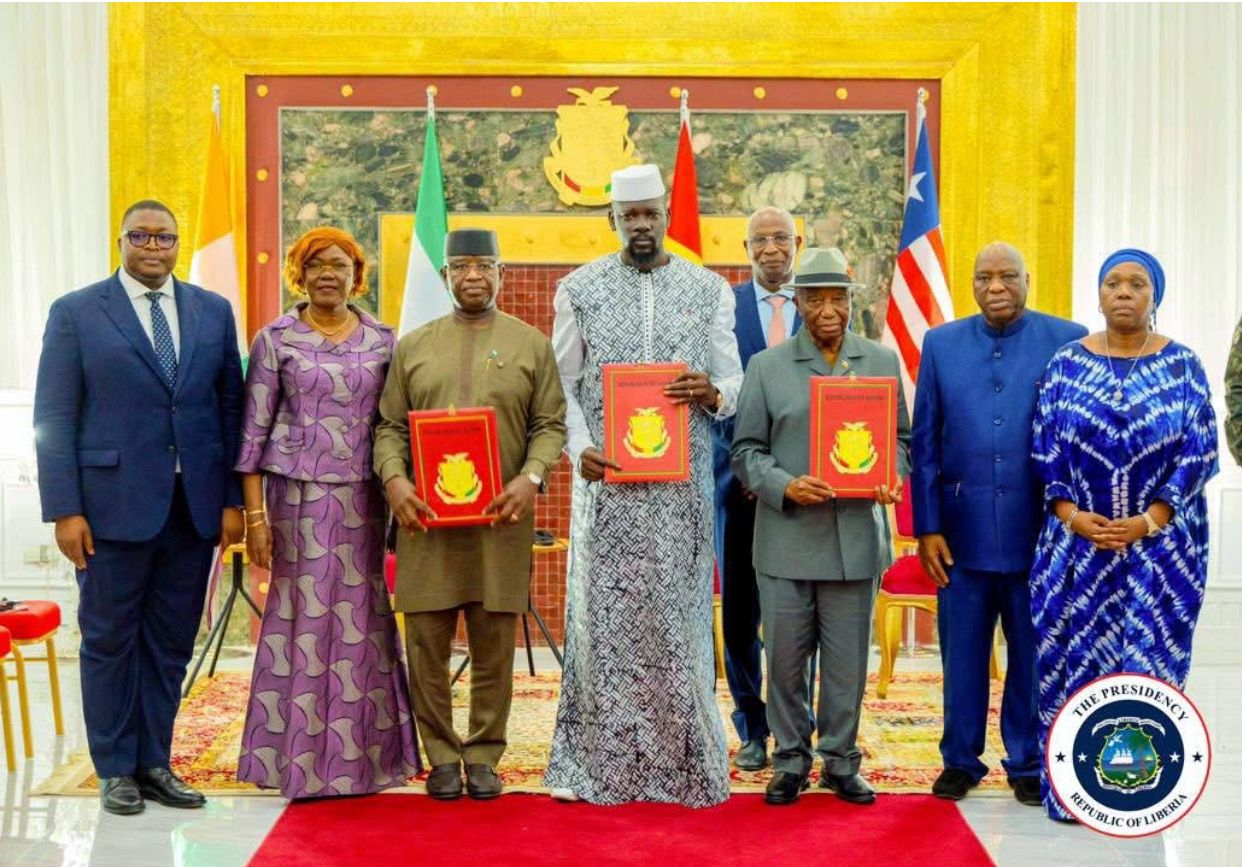 MRU Leaders Pledge Peace, Unity After Conakry Talks Amid Rising Liberia–Guinea–Sierra Leone Border Tensions