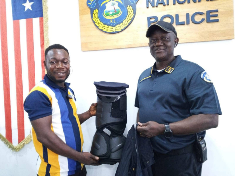 Liberia Research and Development Networks Bolsters Police Capacity with Major Equipment Donation