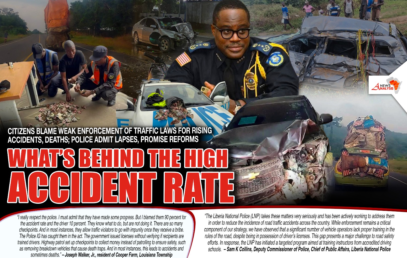Liberia: Citizens Blame Weak Enforcement of Traffic Laws for Rising Accidents, Deaths; Police Admit Lapses, Promise Reforms