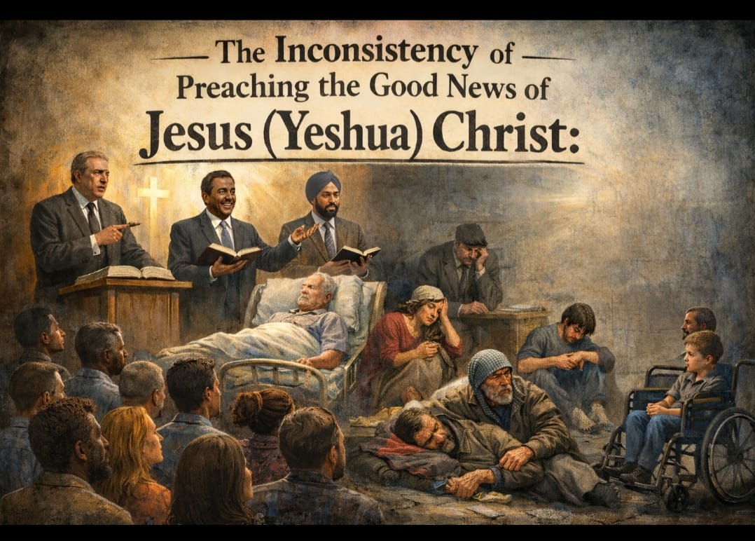 The Inconsistency of Preaching the Good News of Jesus Christ(Yeshua)