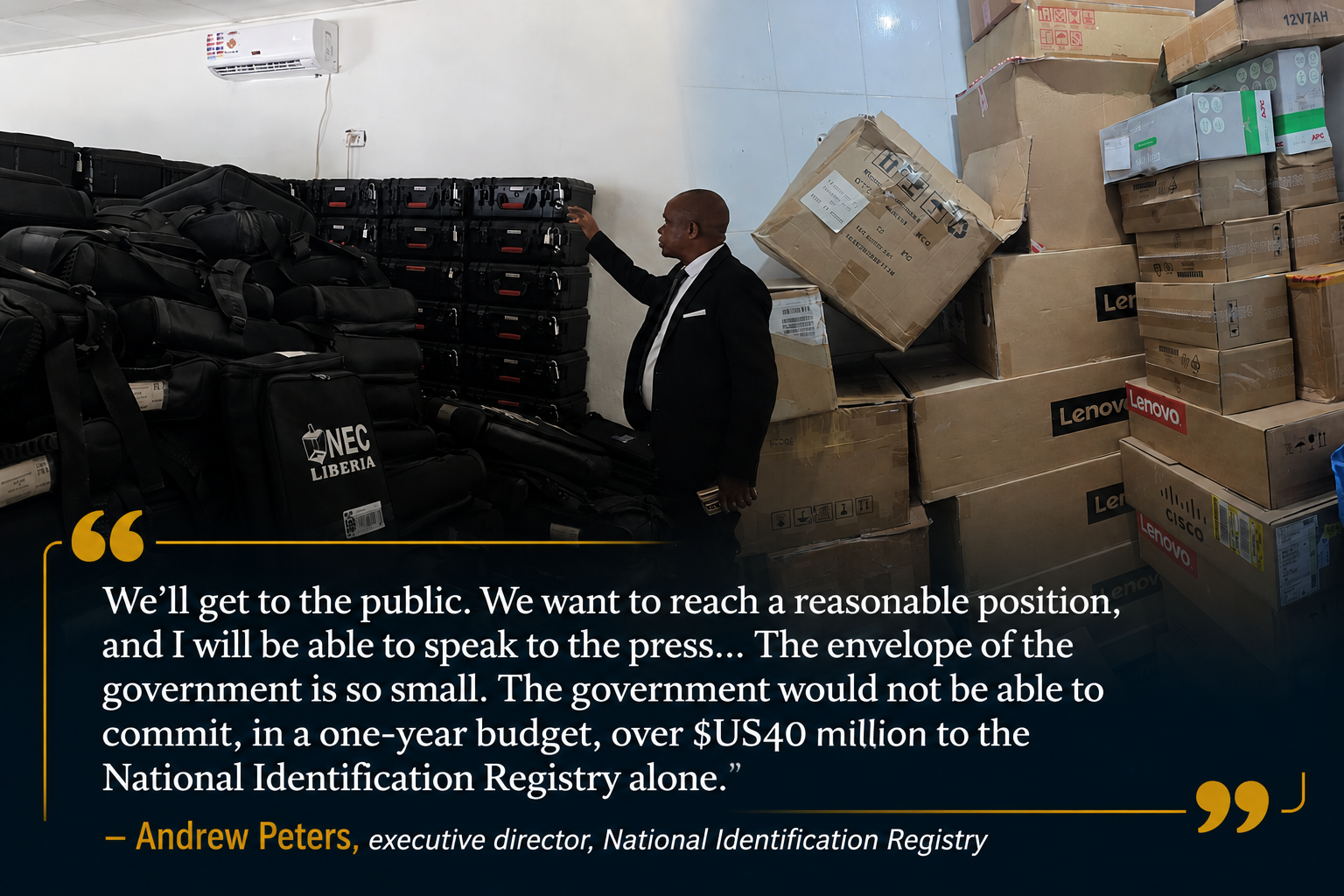 Liberia Turns to Austrian Firm to Rescue Troubled National ID System as Activists Flag Security Concerns