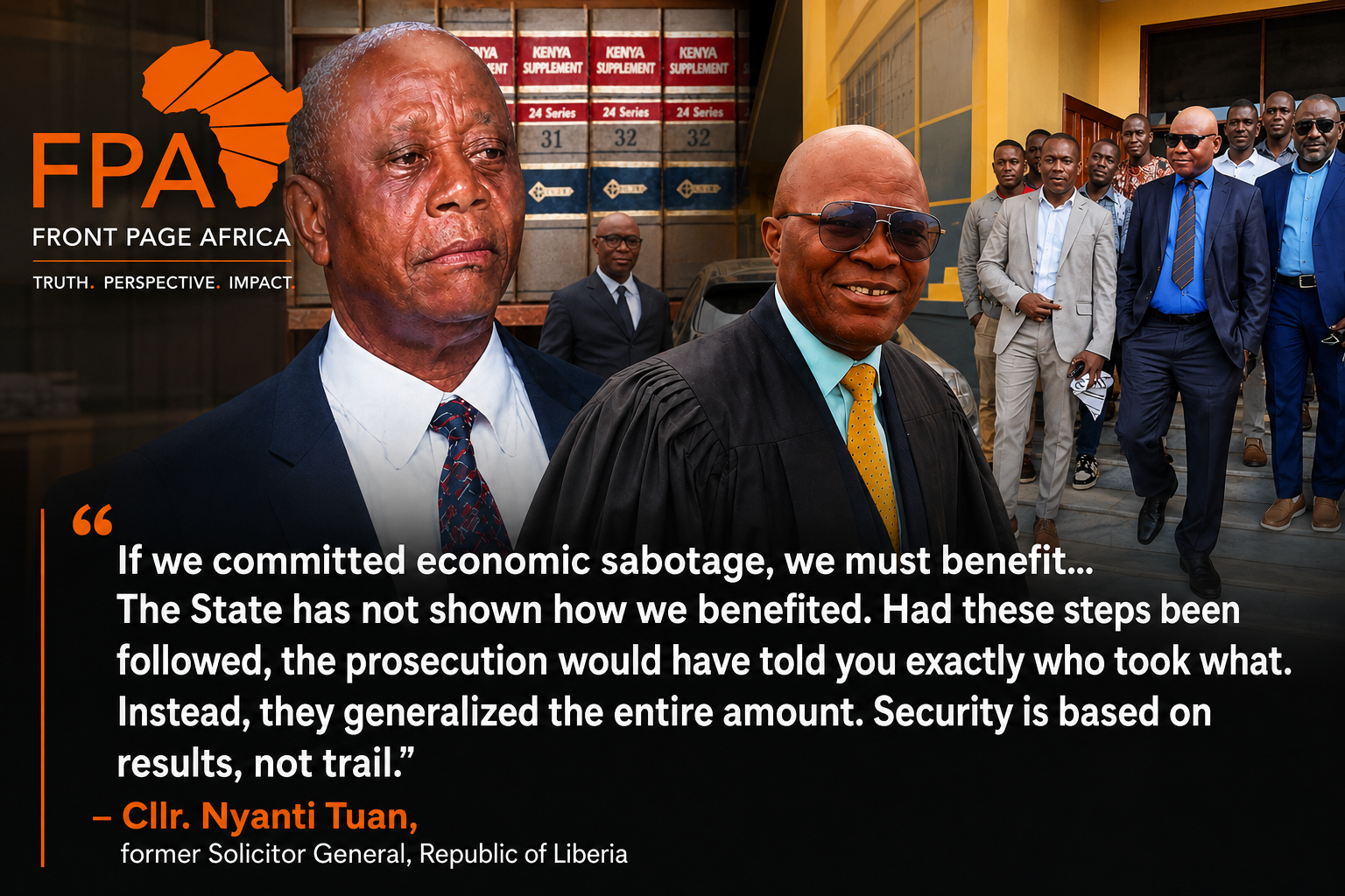 Liberia: Tuan Leads Defense as Case Closes, Challenges Prosecution in US$6.2M Trial  