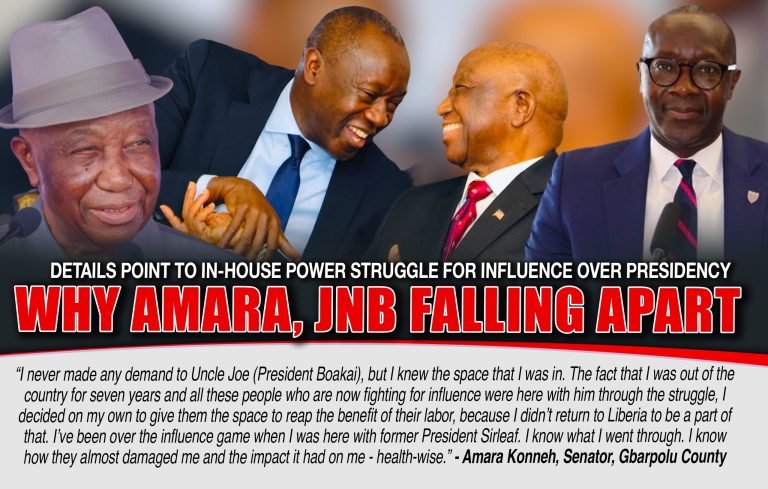 Liberia: Senator Amara Konneh Alleges Political Isolation Amid Internal Power Struggles in Unity Party Government