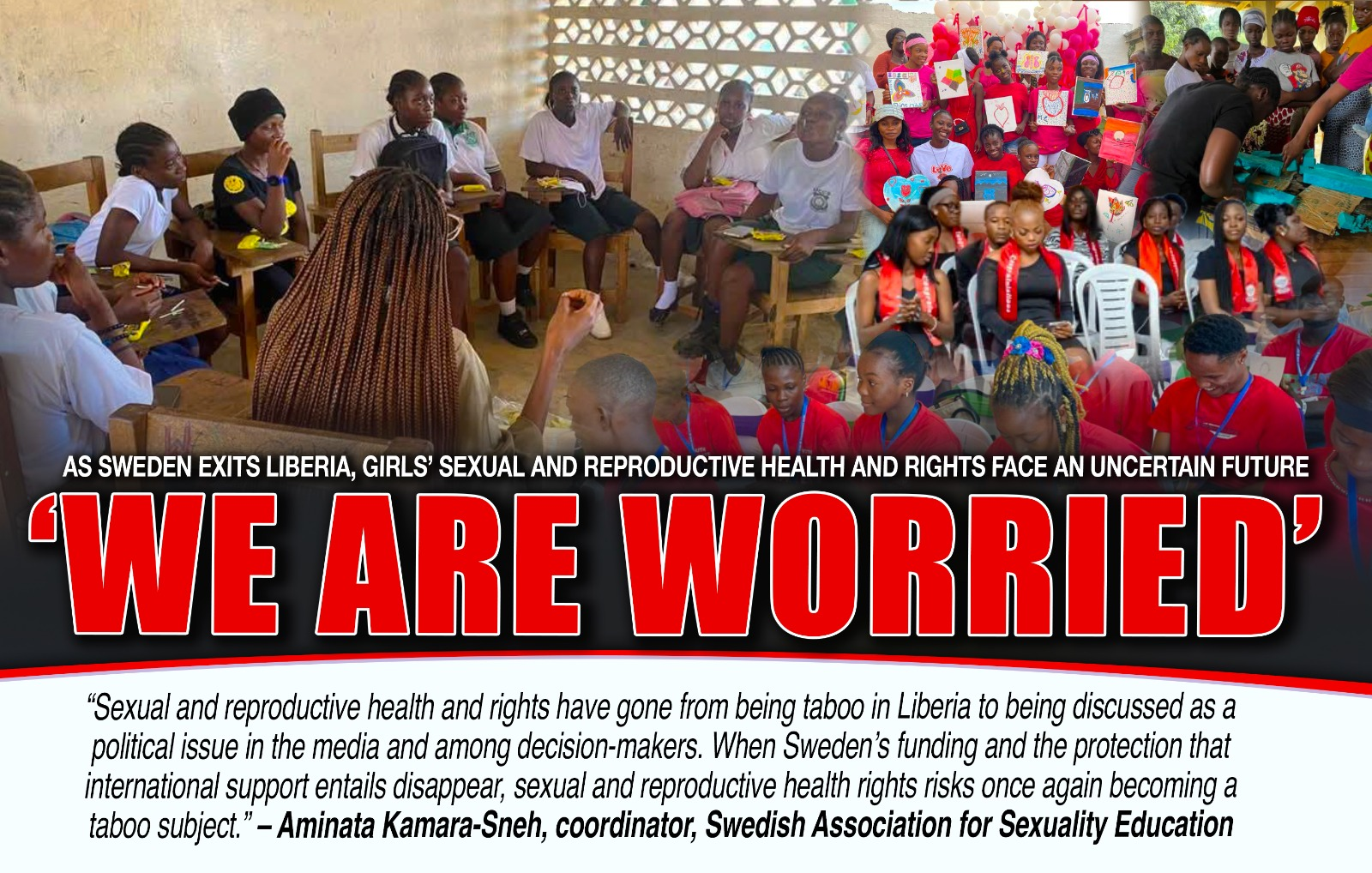 As Sweden Exits Liberia, Girls’ Sexual and Reproductive Health and Rights Face an Uncertain Future