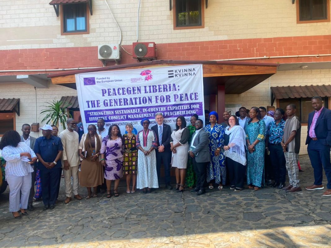 Youth, Women Must Lead Liberia’s Peace Future: EU-Funded PeaceGen Project Launched to Advance Justice, Reconciliation and Inclusive Governance
