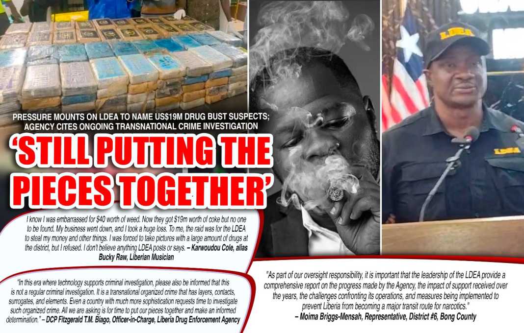 Liberia: Pressure Mounts on LDEA to Name US$19M Drug Bust Suspects; Agency Cites Ongoing Transnational Crime Investigation