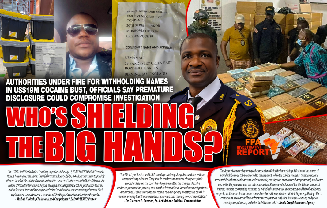 Liberia: Authorities Under Fire for Withholding Names in US$19M Cocaine Bust, Officials Say Premature Disclosure Could Compromise Investigation