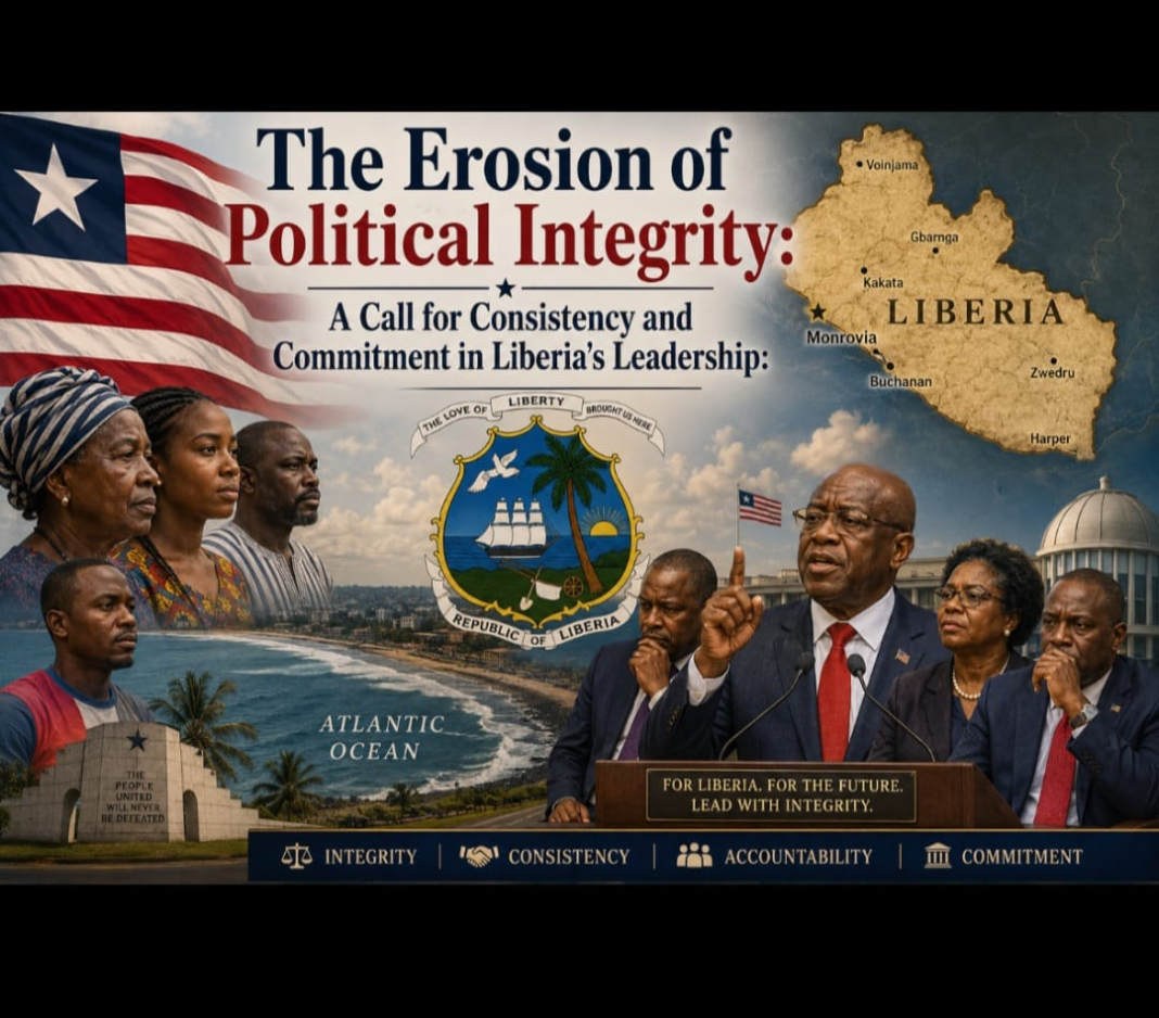The Erosion of Political Integrity: A Call for Consistency and Commitment in Liberia’s Leadership: