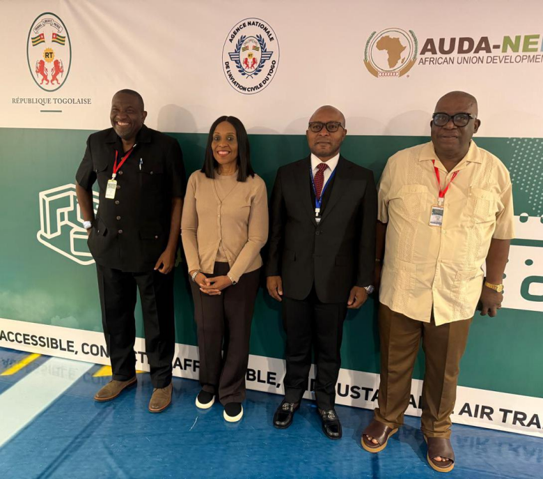 Minister Tyler Leads Liberia Delegation at African Air Transport Expo in Togo