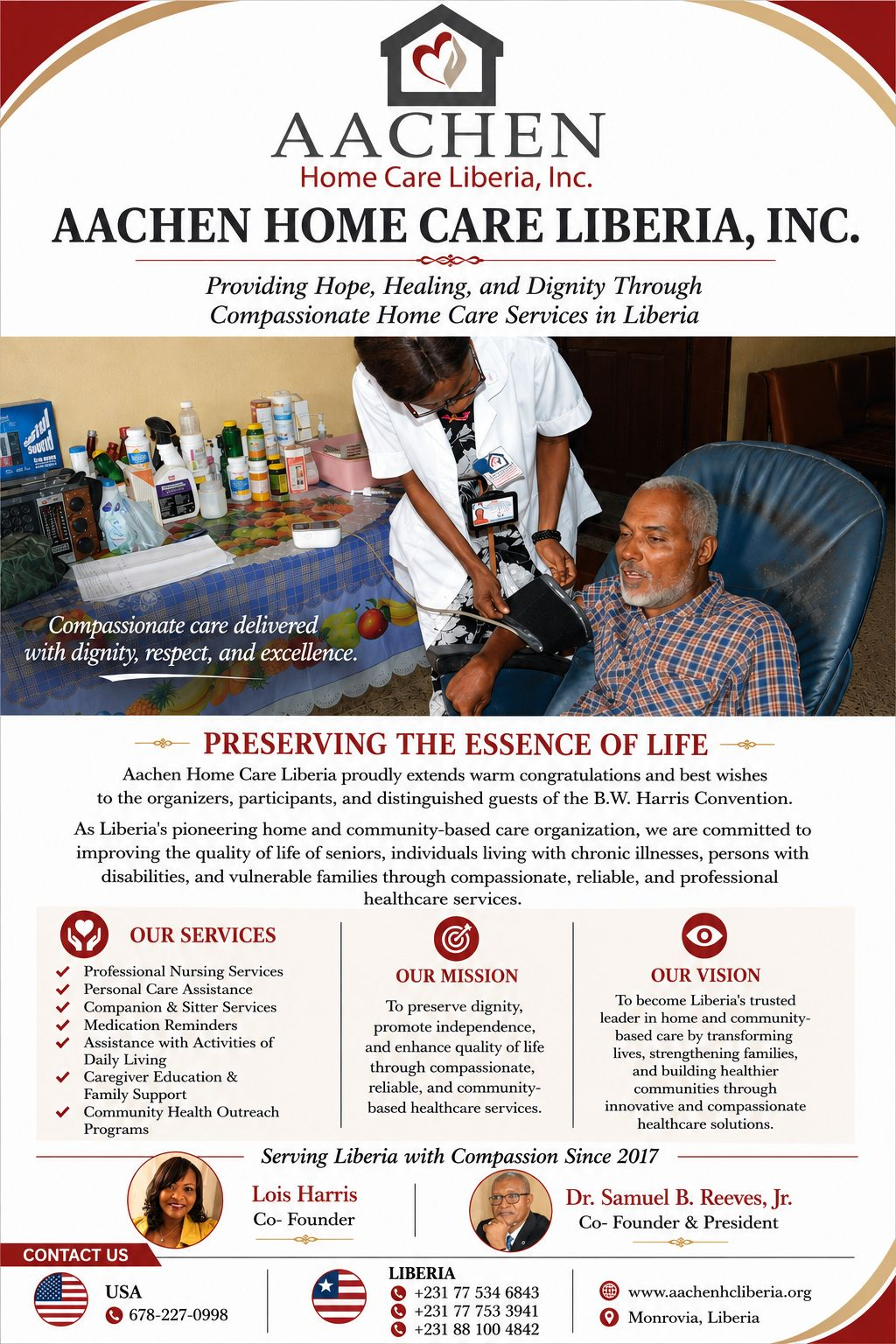 Liberia: Aachen Home Care Liberia Brings Compassionate Healthcare Home, Eyes First Long-Term Care Facility