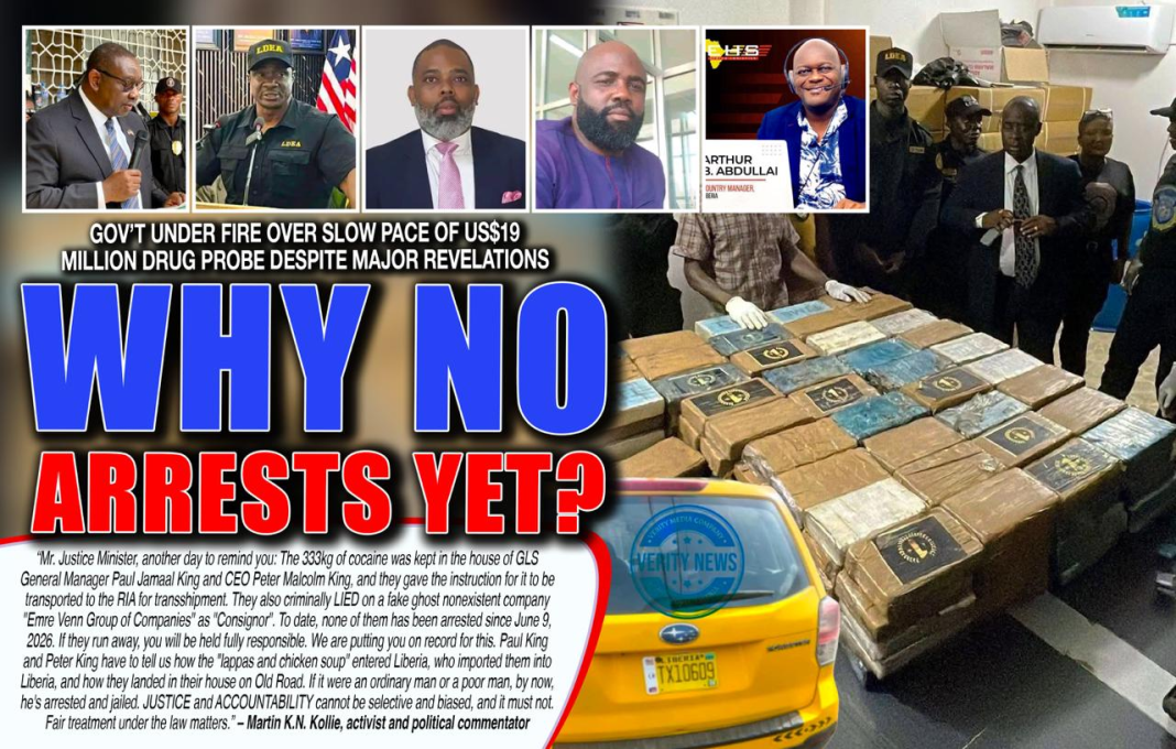 Liberia: Gov’t Under Fire Over Slow Pace of US$19 Million Drug Probe Despite Major Revelations