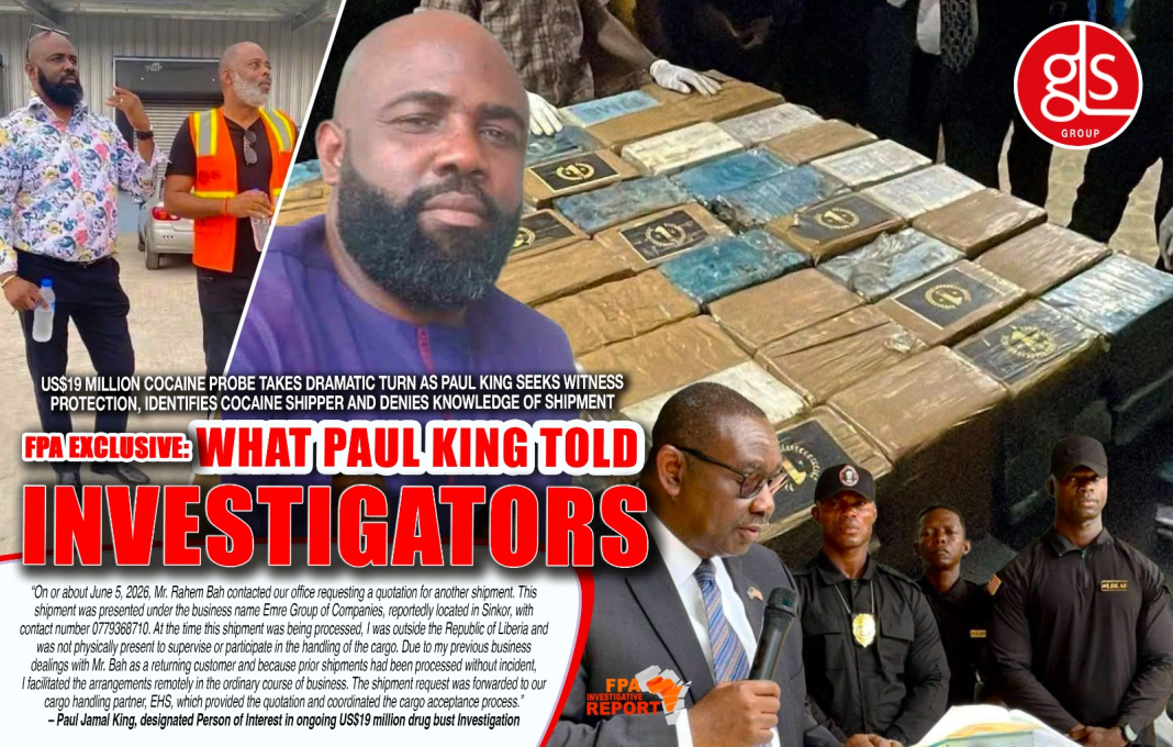 Liberia: US$19 Million Drug Probe Takes Dramatic Turn as Paul King Identifies Cocaine Shipper, Seeks Witness Protection, and Denies Knowledge of Shipment