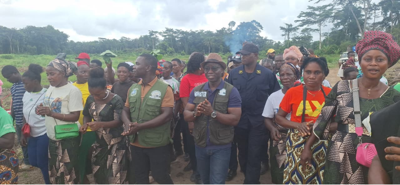 Liberia: Minister Nuetah Ends Two-Day Working Visit to Nimba, Encourages Farmers to Increase Production