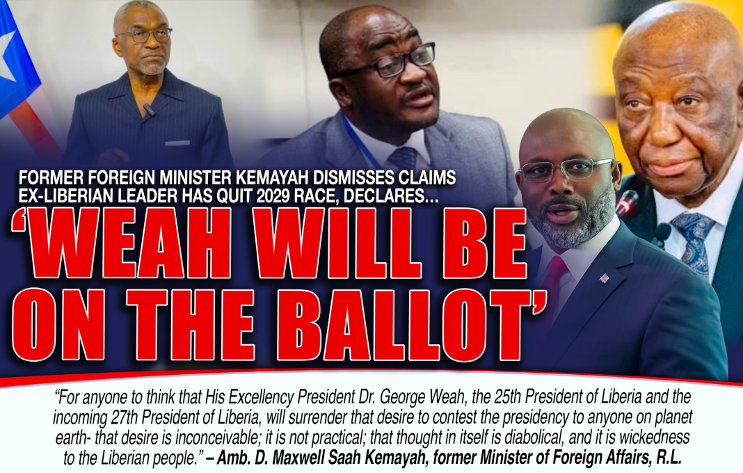 Liberia: Former Foreign Minister Kemayah Dismisses Claims Ex-President Weah Has Quit 2029 Race