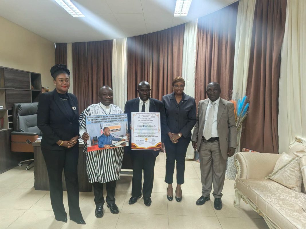 Liberia: Senator Moye Receives National Recognition for Championing Landmark Funding for Public Defenders