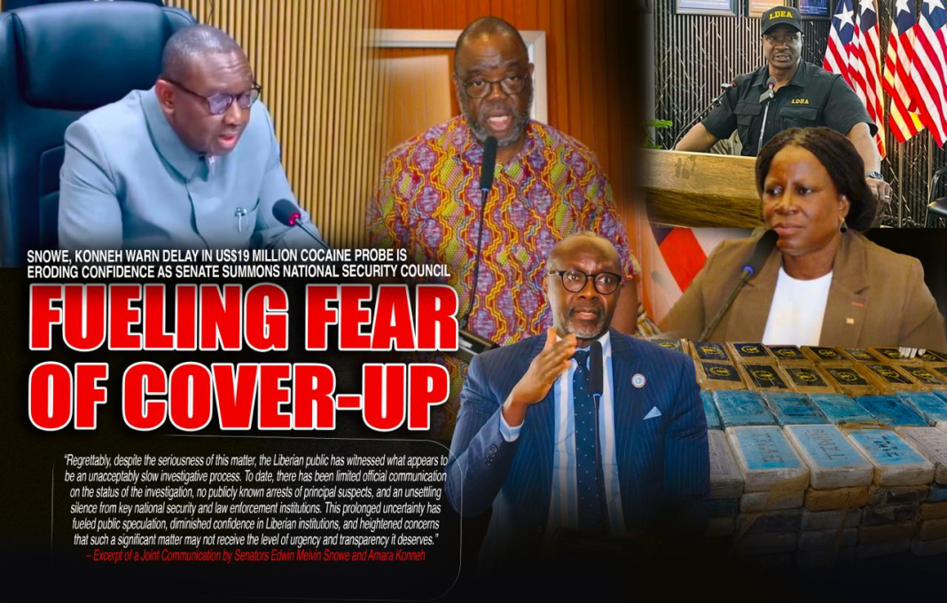 Liberia: Snowe, Konneh Warn Delay in US$19 Million Cocaine Probe Is Eroding Confidence As Senate Summons National Security Council