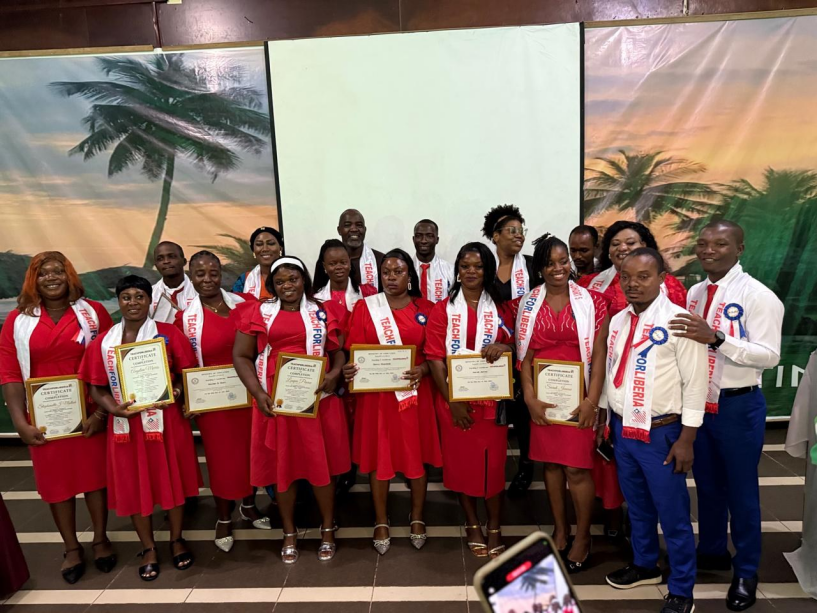 Teach For Liberia Graduates 15 Fellows, Expanding Liberia’s Education Leadership Pipeline