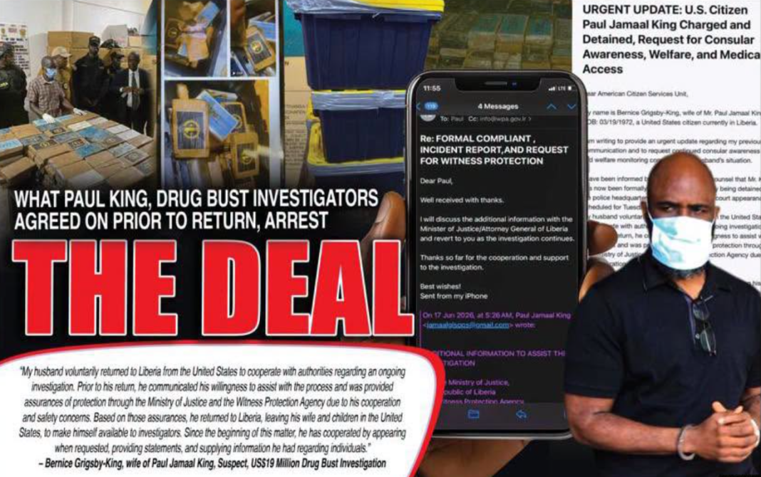 Liberia: What Paul King, Drug Bust Investigators Agreed on Prior to Return, Arrest