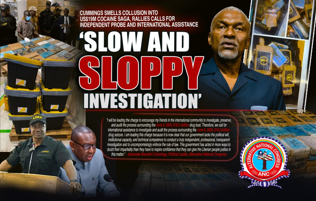 Liberia: Cummings Smells Collusion Into US$19M Cocaine Saga, Rallies Calls for Independent Probe and International Assistance