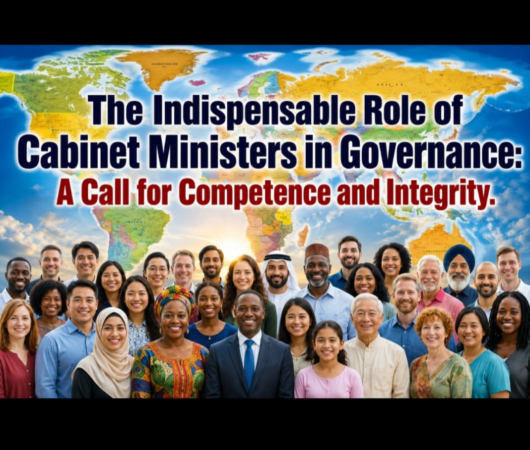 The Indispensable Role of Cabinet Ministers in Governance: A Call for Competence and Integrity: