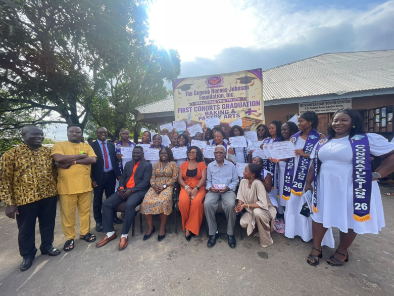 Geneva Reeves-Johnson Foundation Marks 11th Anniversary with Graduation of 27 Students from Free Baking and Pastry Arts Program