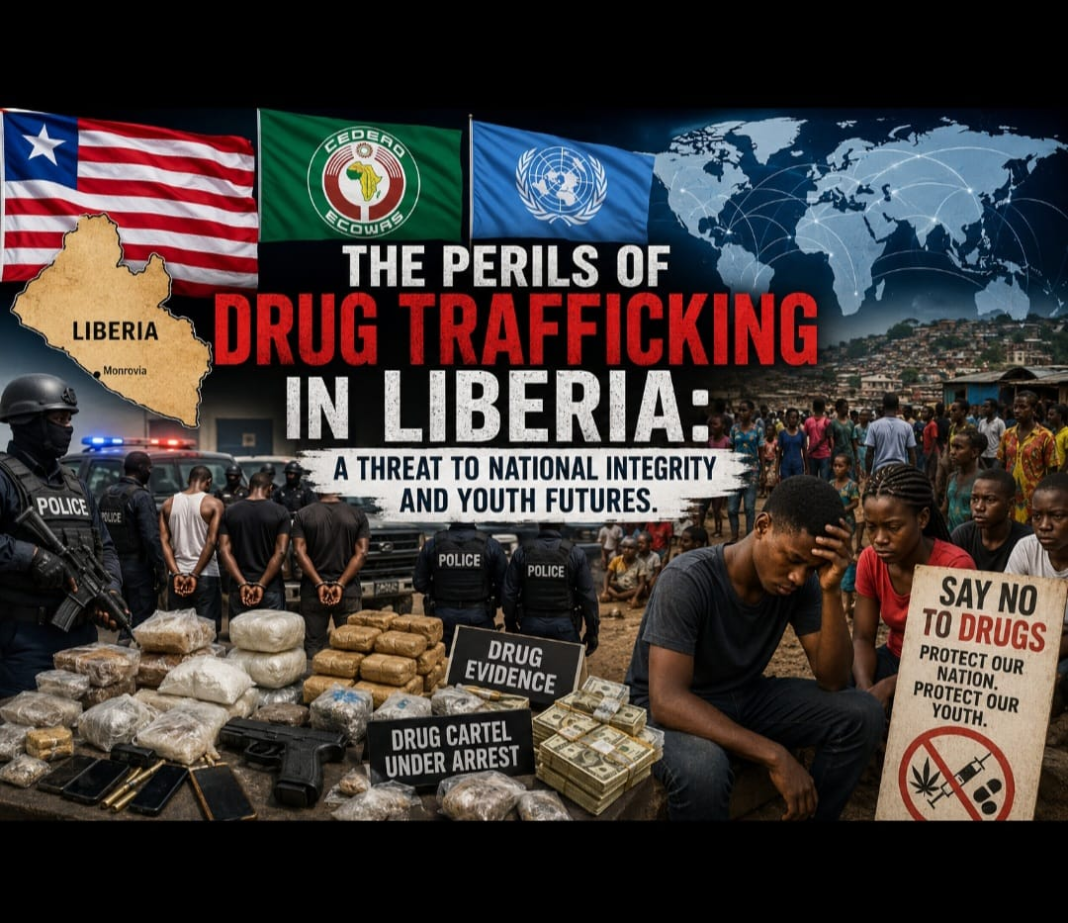 The Perils of Drug Trafficking in Liberia: A Threat to National Integrity and Youth Futures: